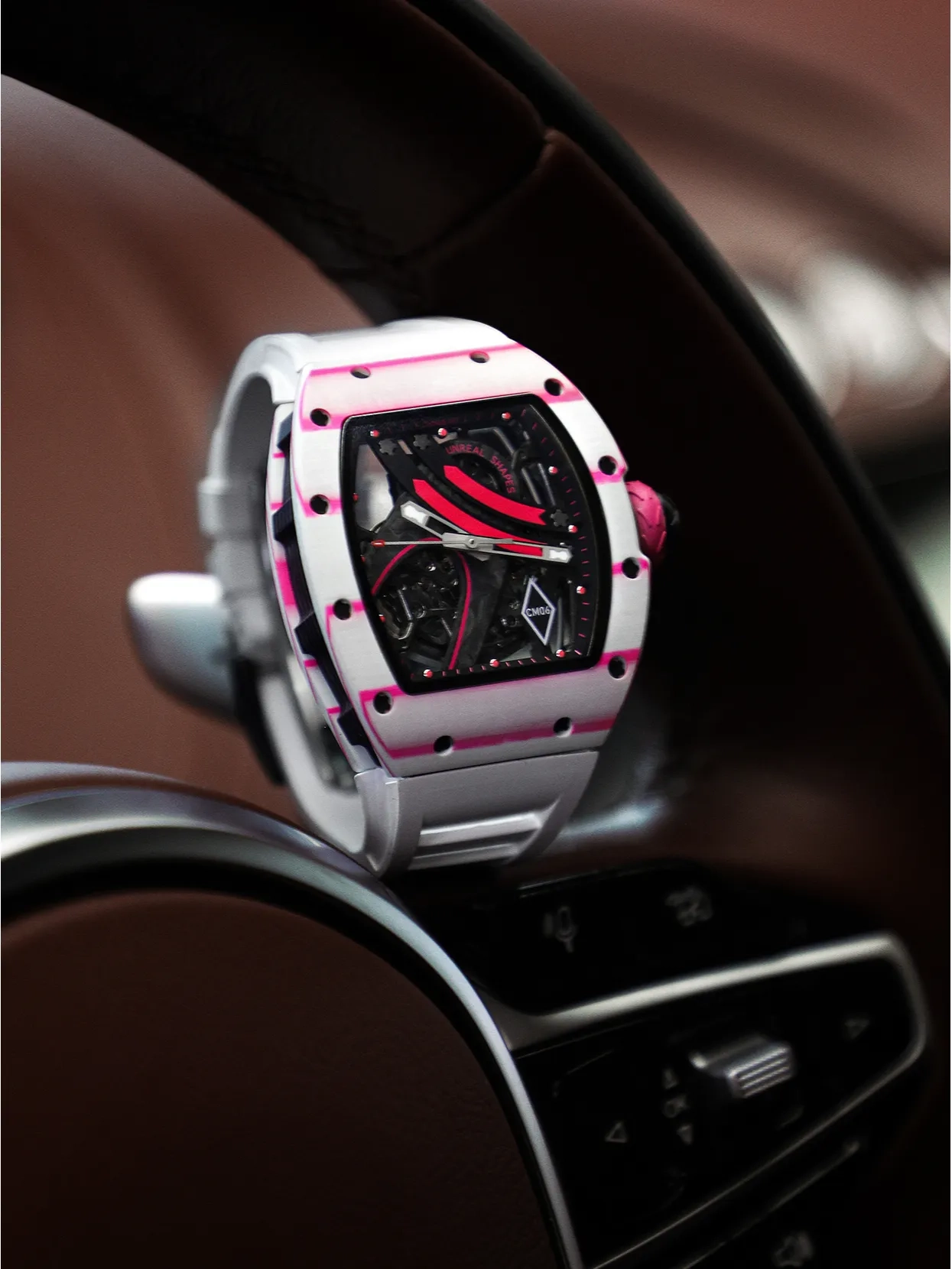 Копия часов CronusArt NTPT Carbon Fiber Watch CM06-P
