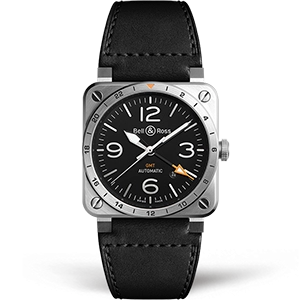 Копия часов Bell & Ross BR 03-93 GMT BR0393-GMT-ST/SCA