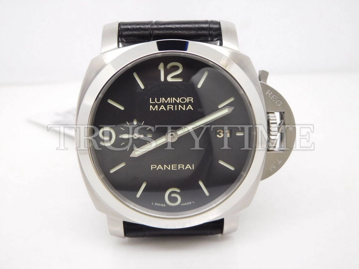 Копия часов Panerai Luminor 1950 3 Days Automatic Brushed 44mm PAM00312