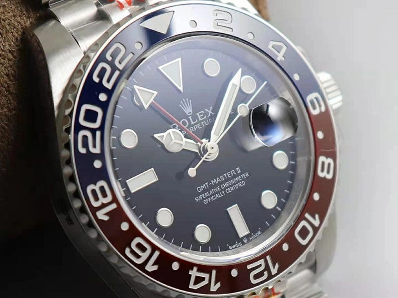 Реплика часов Rolex GMT-Master II 126710 с механизмом 3285 от Noob