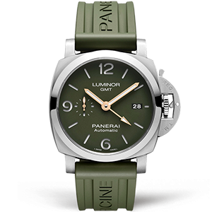 Копия часов Panerai Luminor 1950 3 Days GMT Automatic 44mm PAM01056 Арт.PN-0785