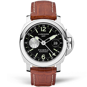 Копия часов Panerai Luminor GMT Automatic Acciaio 44mm PAM00088 Арт.PN-0815