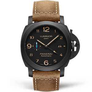 Копия часов Panerai Luminor 1950 3 Days GMT Automatic Ceramic 44mm PAM01441 Арт.PN-0813